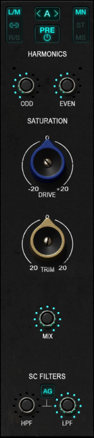 KStrip A preamp and saturation module