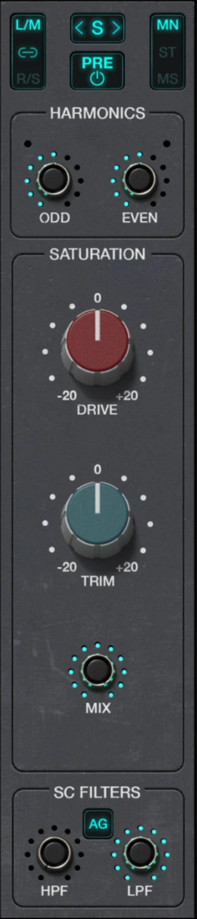 KStrip S preamp and saturation module