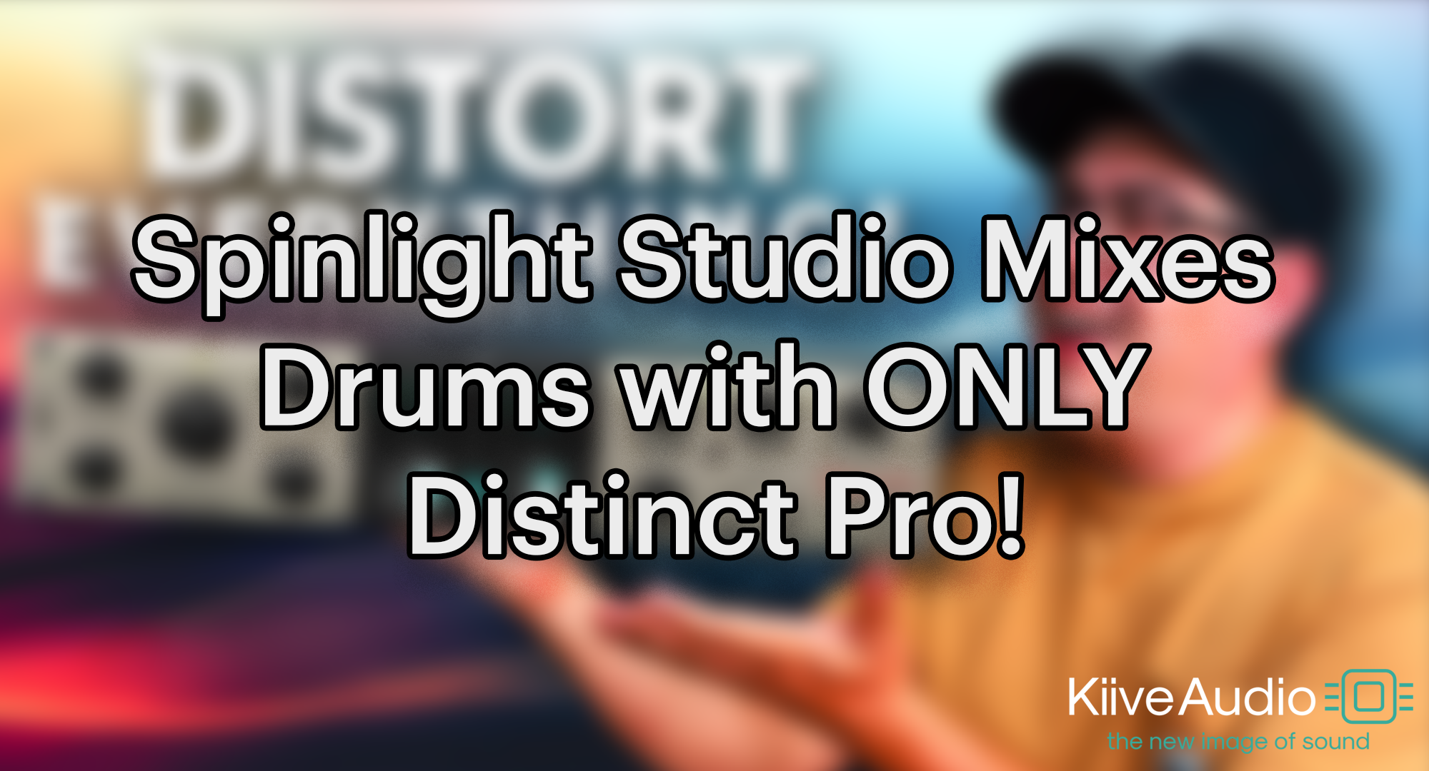 Spinlight Studio Mixes Drums with ONLY Distinct Pro!