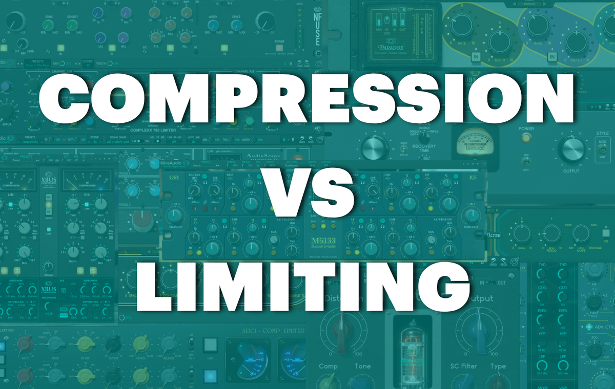 Compressor vs Limiter: What's the Difference?