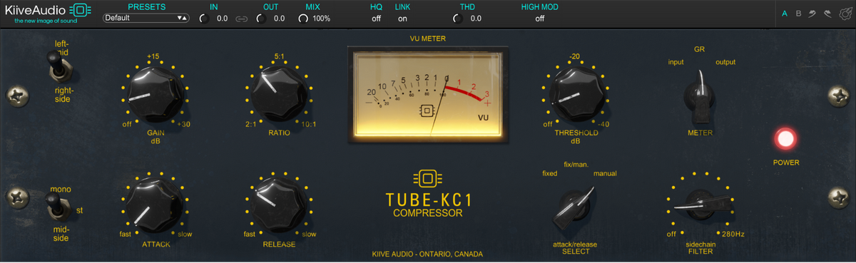 Complete KC1 tube compressor interface
