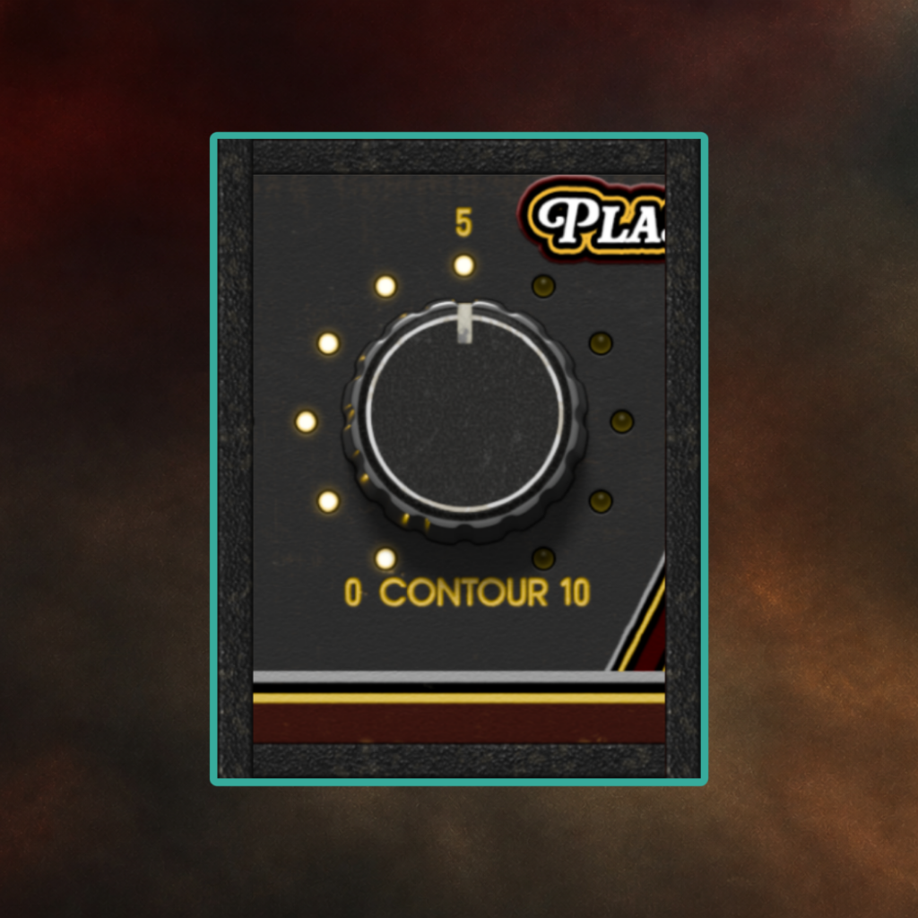 Countour control knob