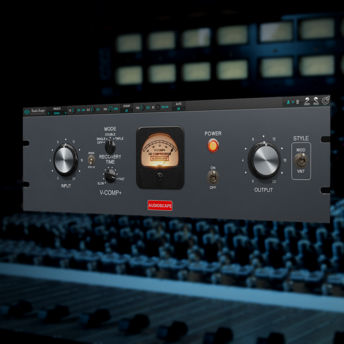 Musound AudioScape V-Comp Vari-Mu Tube Compressor Plugin | Kiive Audio