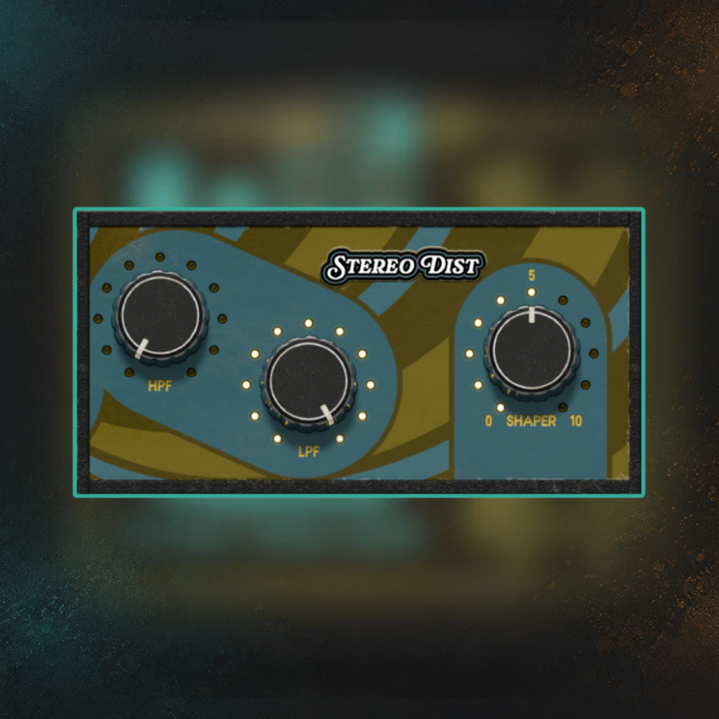 High pass and low pass filters along with the tone shaper knob