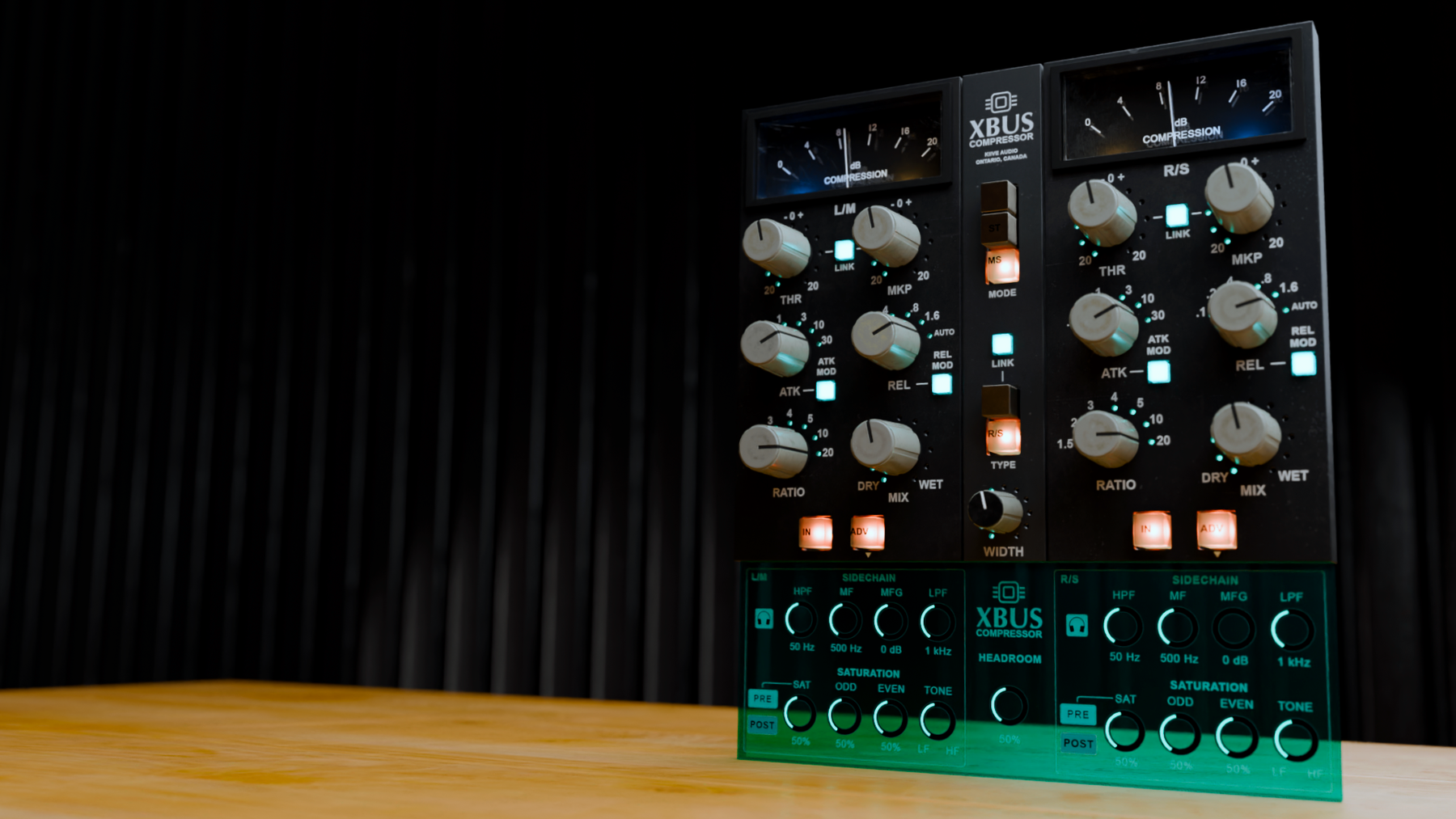 XBus VCA bus compressor plugin
