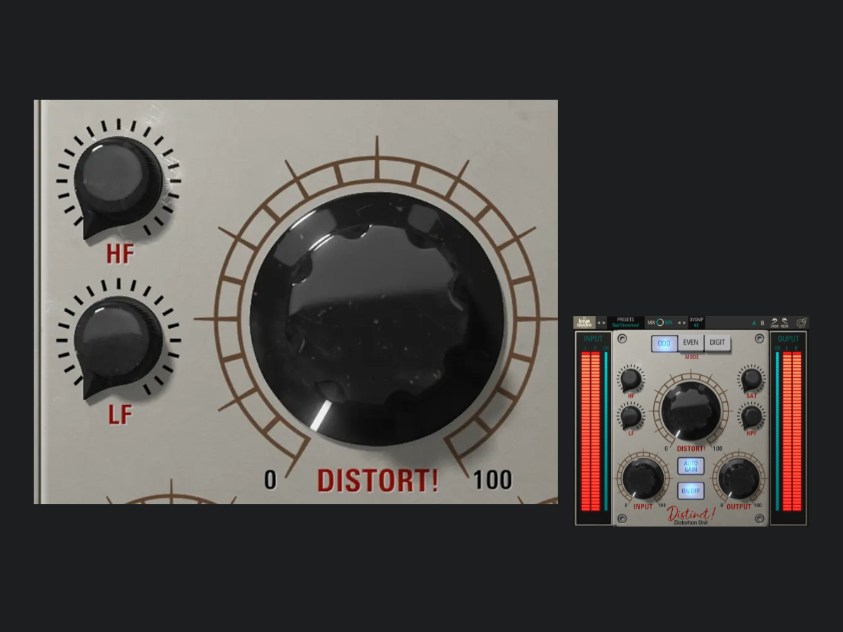 Distinct tone controls with complete plugin context