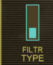 Genuine ADV Filter Type slider and complete label; no fabricated four-type states