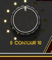 Contour complete native knob and label; no clipped embedded PlasmaVerb branding
