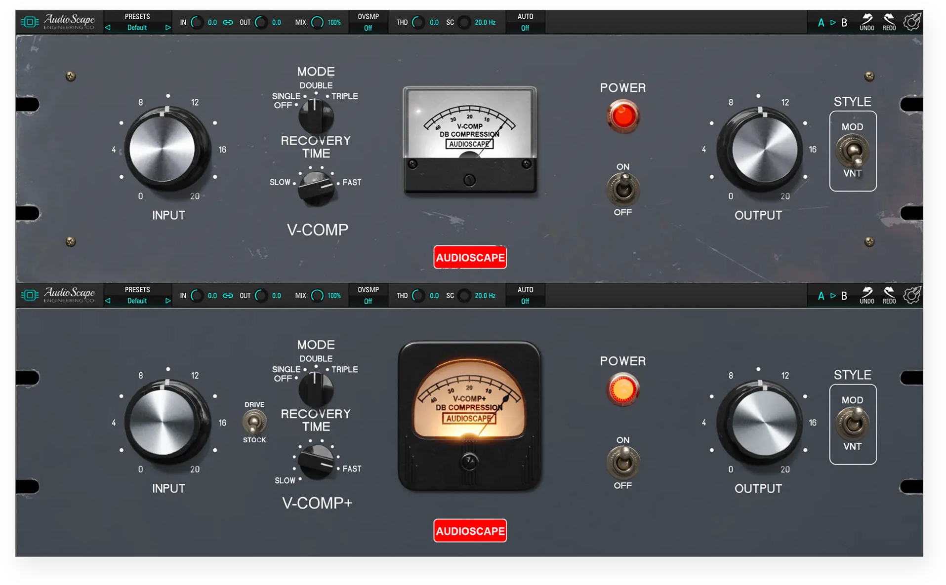 AudioScape V-Comp compressor