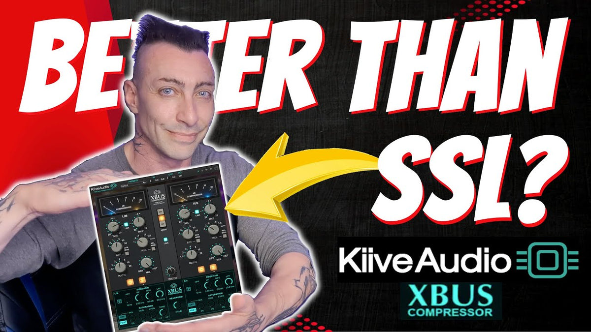 MixbusTv video thumbnail: KIIVE XBUS Compressor: Better Than SSL?