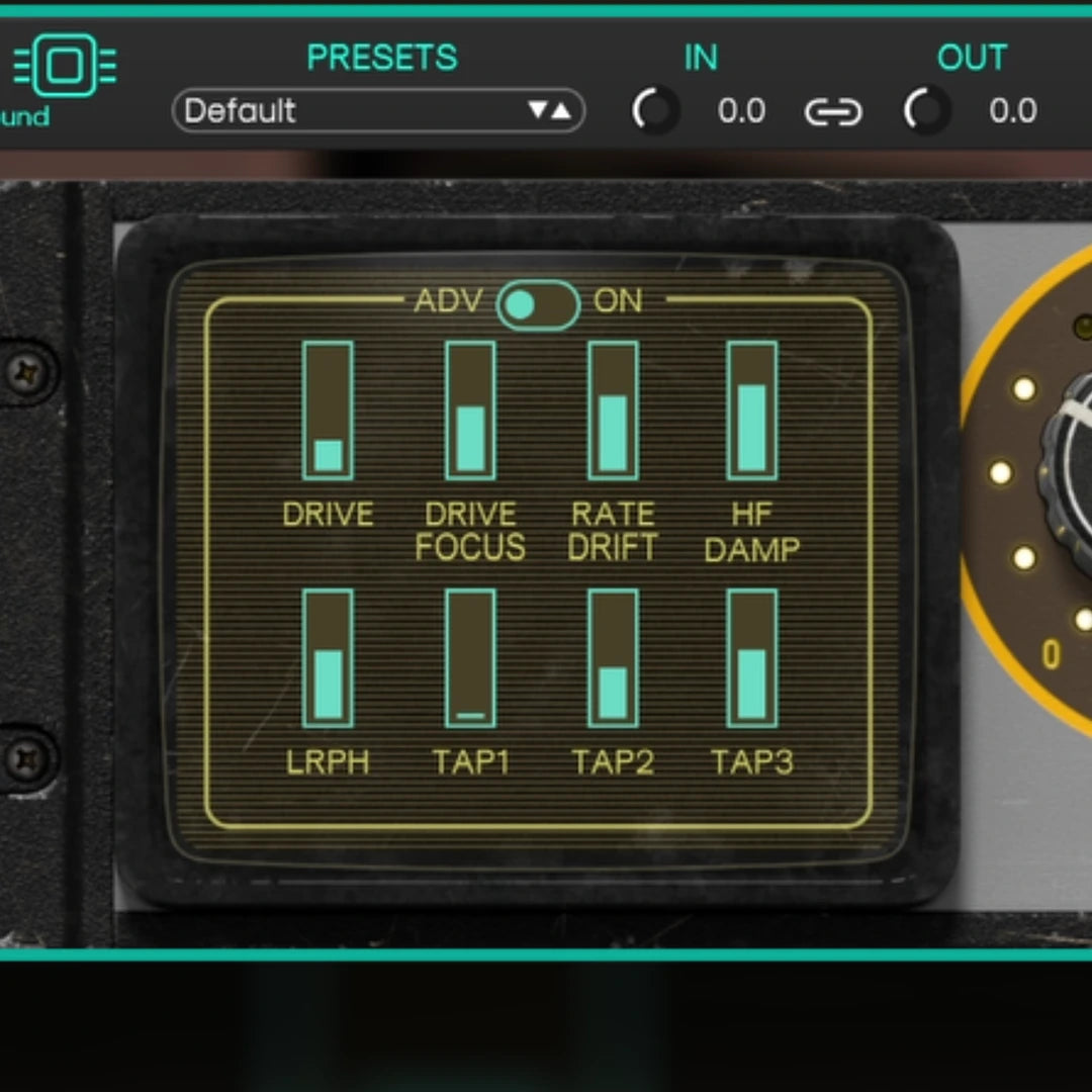 Paradox Chorus complete advanced menu, including Rate Drift