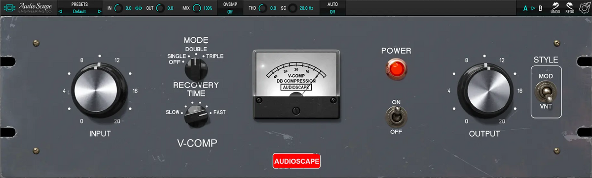 Full genuine AudioScape V-Comp standard 6386 edition interface