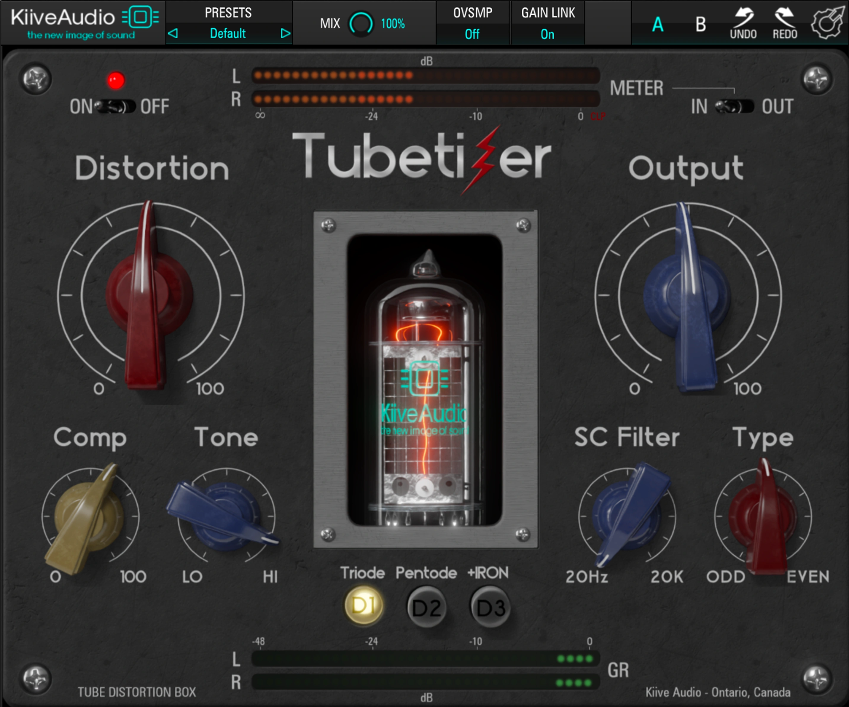 Tubetizer genuine Kiive plugin interface