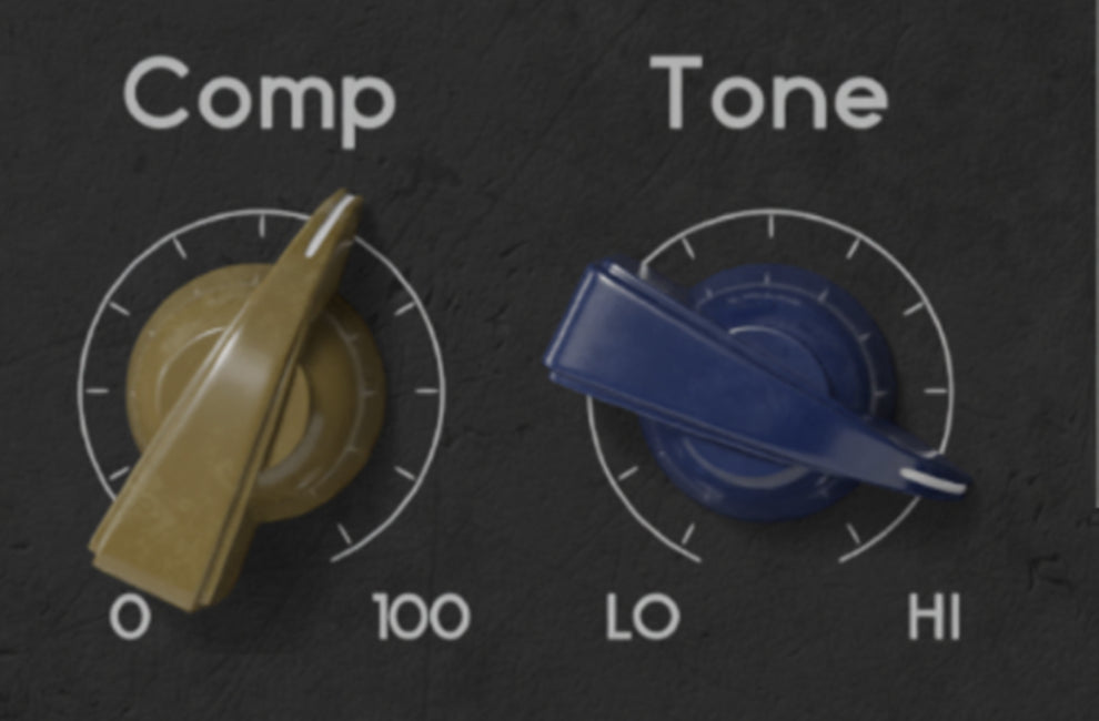 Tubetizer Comp control and complete native gain-reduction meter