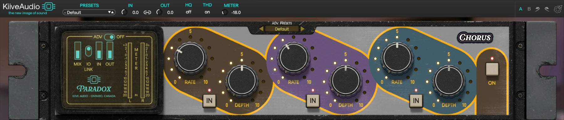 Complete real Chorus interface
