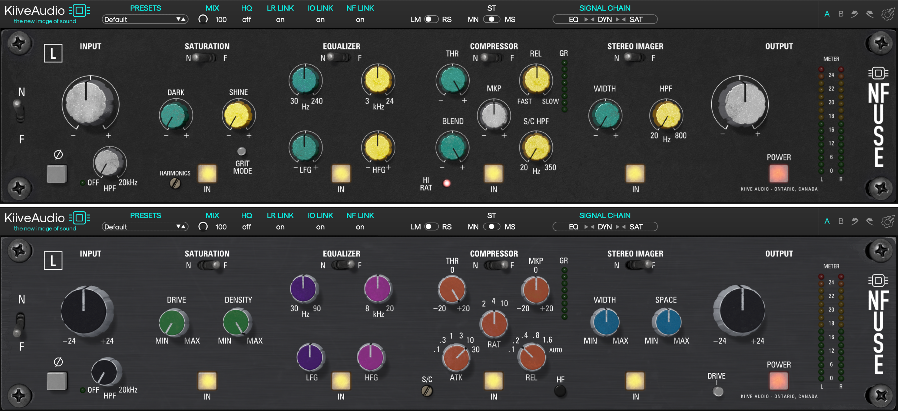 Complete updated NFuse N and F interfaces